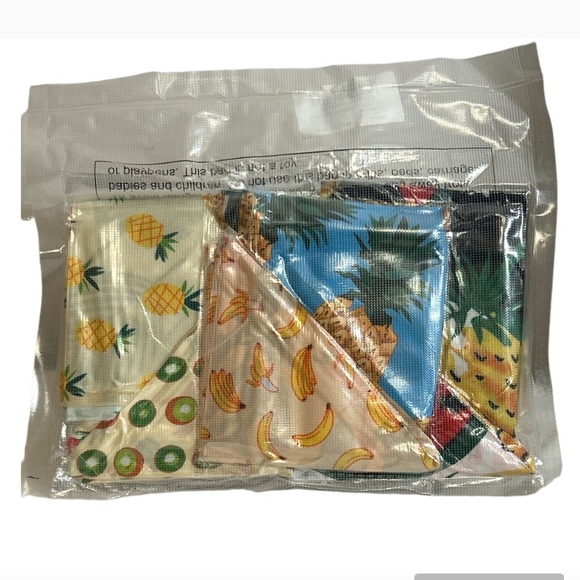 Frienda Dog bandanas Summer 12 Pieces washable fruit bandanas triangle - Picture 7 of 12